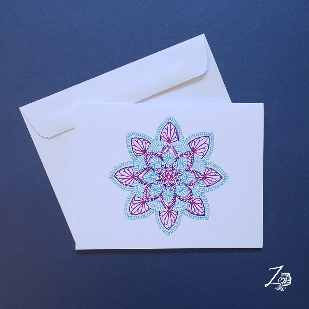 Spring Mandala - dark