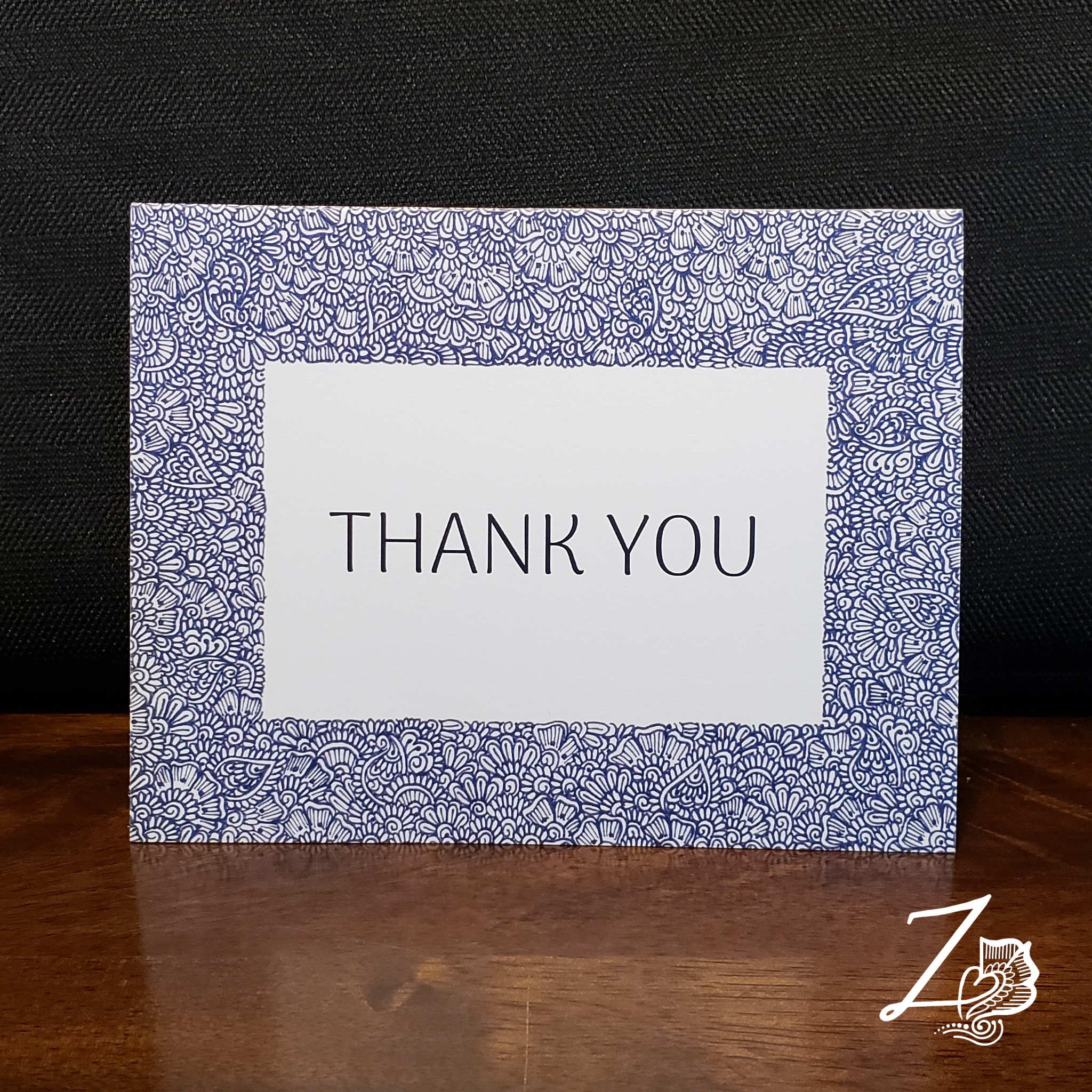 Thank You - Straight Border