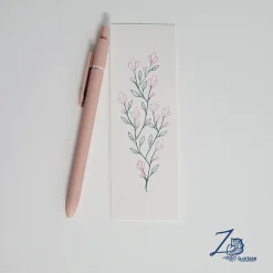 Pink Blossoms Bookmark