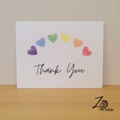 Rainbow Hearts - Thank You