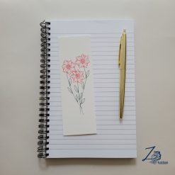 Red Flowers Bookmark